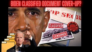 GOVERNMENT COVER UP? I MAKE A HUGE REVEAL OF GUILTY PARTIES! Biden Classified Caches Discovered