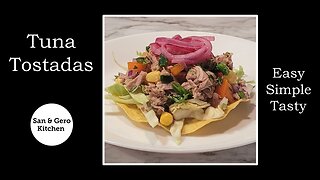 Tuna Tostadas Recipe