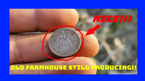 Episode 55 Metal Detecting an 1800's farm