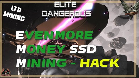 Elite Dangerous SSD Mining | more money hack | Sub Surface Deposit Mining