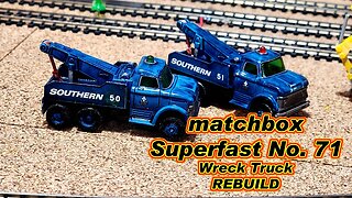 matchbox Superfast No. 71 Wreck Truck Rebuild