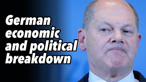 German economic and political breakdown