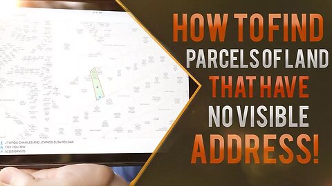 How To Find Parcels Of Land With No Address