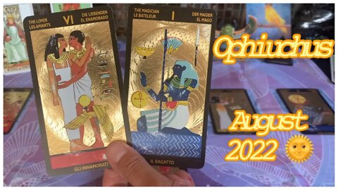 ⛎Ophiuchus “Lady of The Stars 🌟 Lion’s Gate Portal!” August Tarot & Oracle Reading from Sedona 🏜🌞