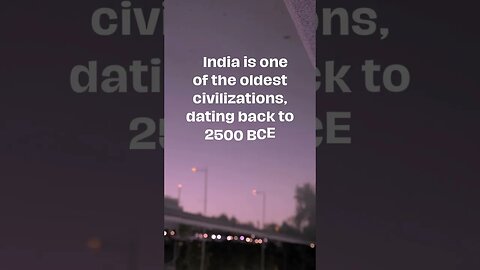 India's History Facts : 1