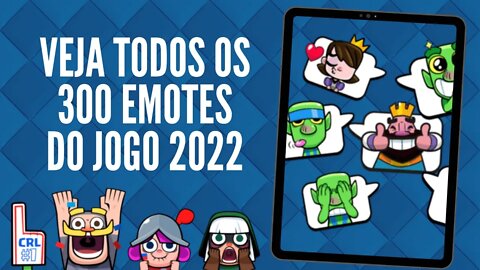 ✅😎VEJA TODOS OS 300 EMOTES DO JOGO - ATUALIZADO ABRIL 2022