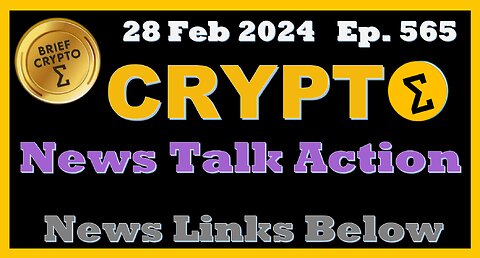 Brief #Crypto #Bitcoin #BTC #Ethereum #ETH #ETF #LINK #SUPER #GAMIMG - News Talk Action