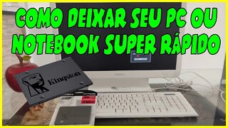 COMO DEIXARS EU PC OU NOTEBOOK ULTRA RÁPIDO...