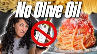 An Italian Tries to Cook Without OLIVE OIL