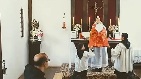 Missa de S. Agapito Mártir - Mosteiro da Santa Cruz
