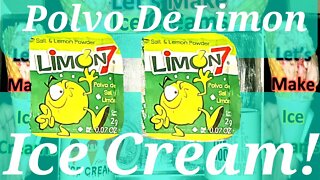 Ice Cream Making Polvo De Limon