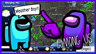 Among Us But I'm A Weather Boy | Among Us pt. 2