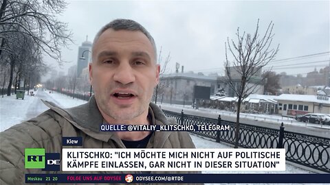 Selenskij vs. Klitschko – Bröckelt die Einheit?