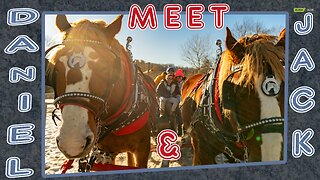 Meet Jack & Daniel -Sleigh Ride