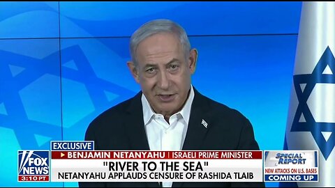 Netanyahu Hits Back At Rep Rashida Tlaib's Anti-semitism