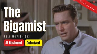The Bigamist (1953) | Colorized | Subtitled | Joan Fontaine, Edmond O'Brien | Drama Film Noir
