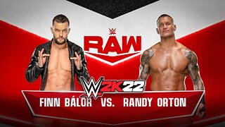 WWE 2K22: Finn Bálor Vs. Randy Orton - Vast Gameplay!