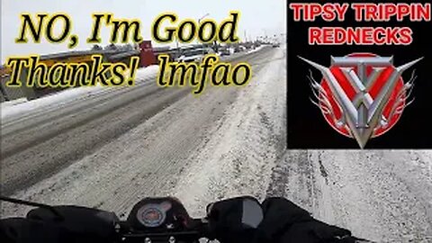 Got Asked Do You Need? LOL While Riding In Fresh Snow On The Honda Navi