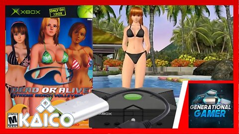 Kaico Labs Xbox HDMI Cable Demo (Featuring Dead or Alive Xtreme Beach Volleyball)