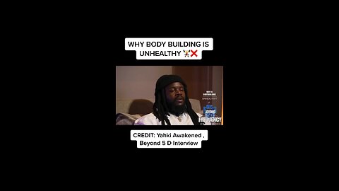Why body building is unhealthy!