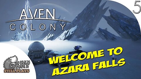 Aven Colony Beta | Azara Falls Mission Surviving off Trade + Analyzing Alien Ruins | Ep 5 | Gameplay