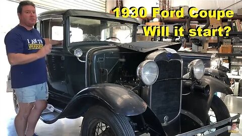 Is this 1930 Ford Model A Coupe worth saving? Is the motor OK? Now we know!
