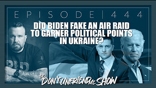 Did Zelensky and Biden fake an air raid to garner money and political sympathy in Ukraine? 20FEB23