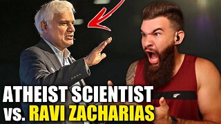 Atheist Scientist CHALLENGES Ravi Zacharias, Instantly REGRETS It!