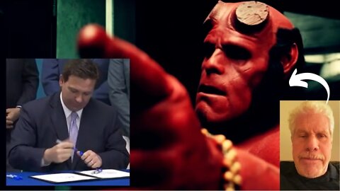 Ron Perlman "HellBoy" Called DeSantis a Nazi over Parental Rights in Education" Bill