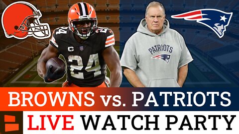 Browns vs. Patriots LIVE Streaming Scoreboard
