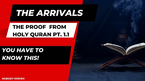 The Arrivals Proof from the Holy Quran pt 1 of 52 ENG 2023