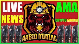 Rabid Mining Live AMA, News #4