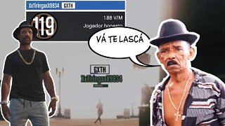 ENFRENTEI O TIRINGA TRYHARD NA SESSÃO PÚBLICA DO GTA ONLINE EM UM PVP!