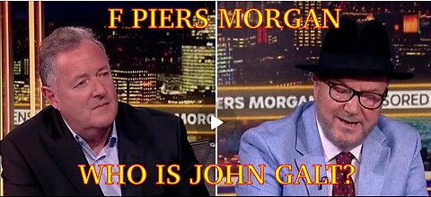 GALLOWAY OWN Piers Morgan IN THIS EPIC TAKE DOWN. TY JGANON, SGANON