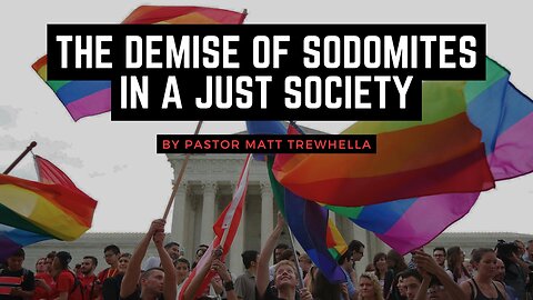 The Demise of Sodomites in a Just Society