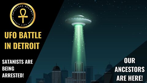 UFOS Battle in Detroit