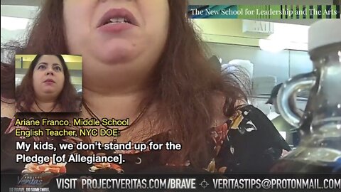 Project Veritas Exposes NYC Teacher Encouraging Students to Engage in Political Violence