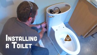 How to Install a Toilet (it's easier than you think!)