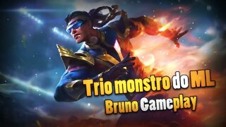 JOGANDO TRIO COM O REI DO J2 E O SPHIRRA • BRUNO GAMEPLAY | Mobile Legends