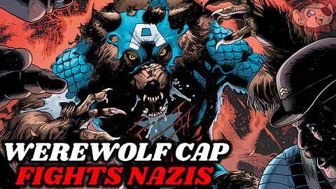 Captain America Becomes a Werewolf