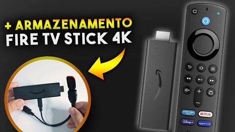 Como CONECTAR PEN DRIVE no FIRE TV STICK 4K da AMAZON