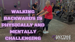 Walking Backwards is Challenging.