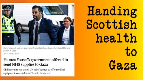 Scottish Medical Care? You might need to go to Gaza to get it