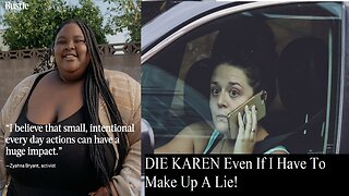 3000 lb Black Activist Lies Saying White Student Wants To Run Over BLM'ers Ruining Her Life!