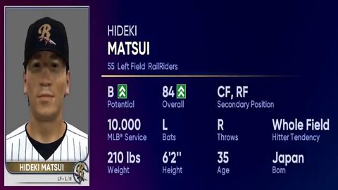 How To Create Hideki Matsui Mlb The Show 22