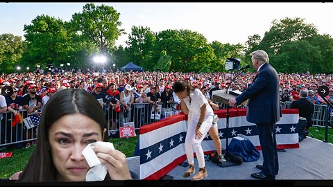AOC Is Bitter About Trump's Big Bronx Rally!
