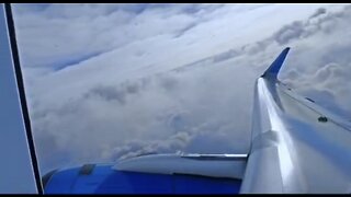 Plane goes through heavy turbulence tail spins and all aboard perish