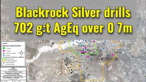 Blackrock Silver drills 702 g/t AgEq over 0.7m, within 4.6m grading 211 g/t AgEq
