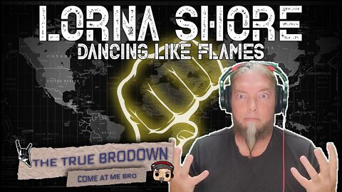 BRODOWN REACTS - LORNA SHORE - DANCING LIKE FLAMES