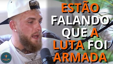 JAKE PAUL RESPONDE SOBRE ACUSAÇÕES DE QUE A LUTA COM ANDERSON SILVA FOI COMPRADA | LEGENDADO